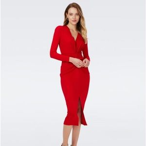 DVF designer dress